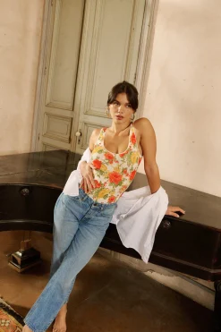 Body bretelles L'azur se dore