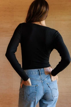 Body manches longues Poussière d'or