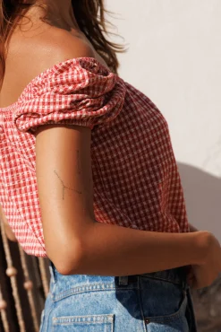 Crop top À l'ombre des oliviers