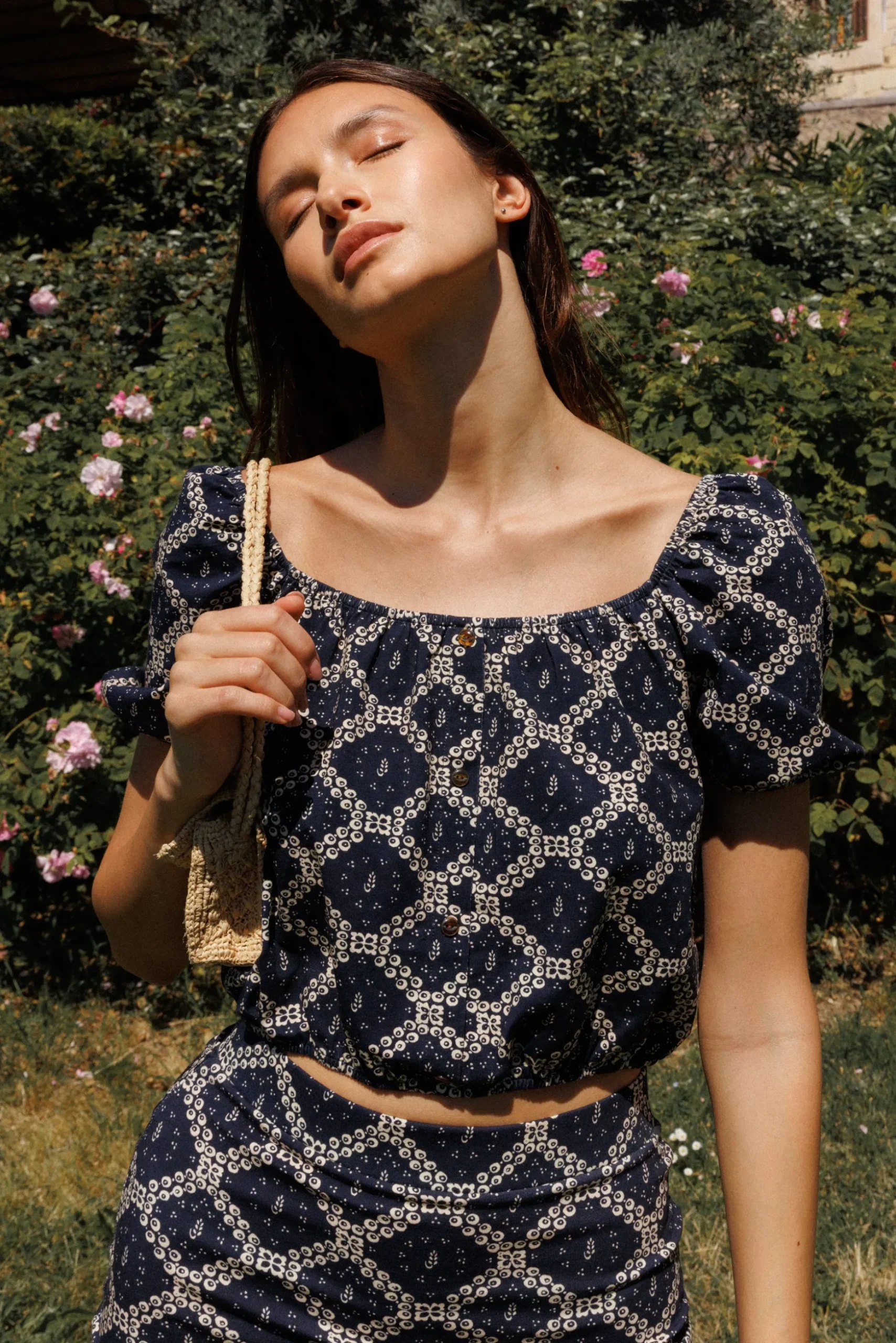 Crop top Dîner d'été