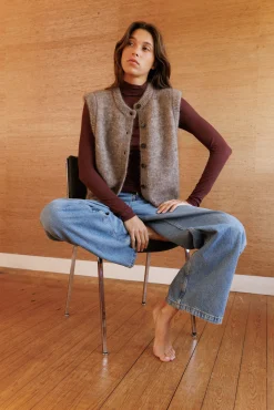 Gilet sans manches Dans la nuit calme