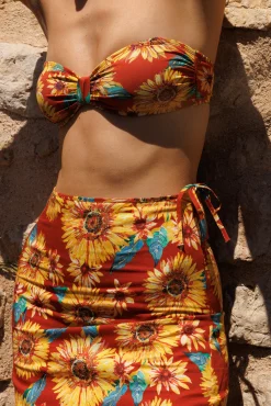 Jupe longue Fleur du soleil