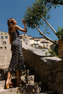 Robe longue Dîner d'été
