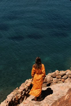 Robe longue Fleur du soleil