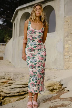 Robe longue Île parfumée