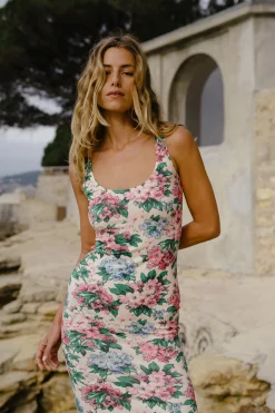 Robe longue Île parfumée