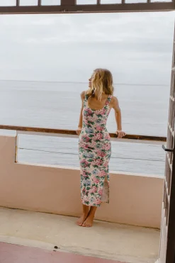 Robe longue Île parfumée