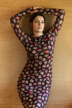 Robe longue Les joyeux bavardages