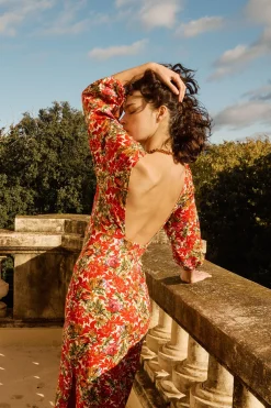 Robe longue Sur la corniche