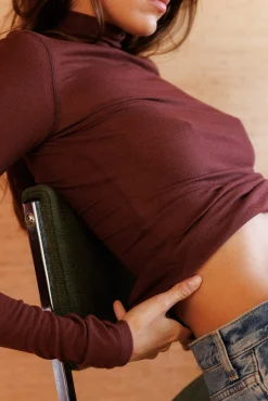 Top col montant Douce chaleur