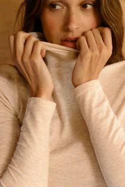 Top col montant Douce chaleur